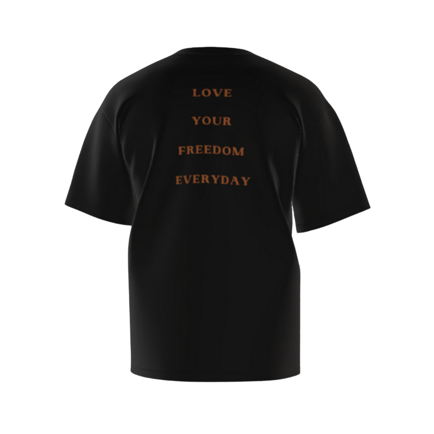 FREEDOM | Premium Crewneck Tee (Black)